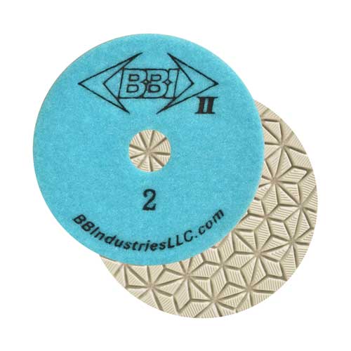 BBI 2 3-Step Polish Pad Step 2, 4 in