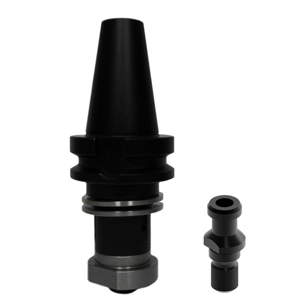 IMS ISO40-Park, 35x39-B,G2-N Gen 2 Pull Stud & Locking Nut Darkside/Black Tool Holder