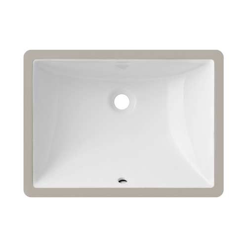 Envy Undermount Porcelain Vanity Rectangular Sinks