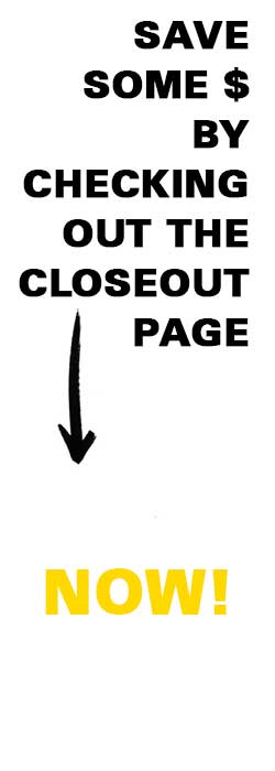 Closeouts!