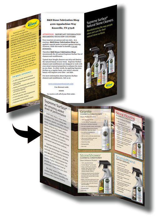 Supreme Surface Stone Care Program Brochure Supreme Surface Stone Care Program Brochure